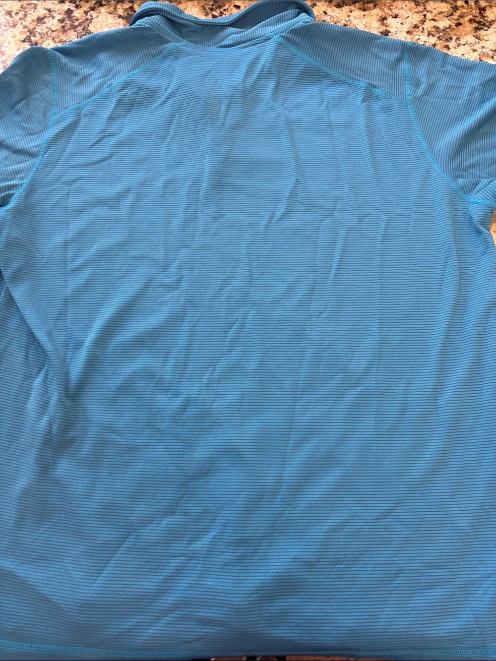 The North Face Teal-Blue Performance Polo